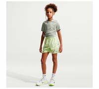 Nike - Kid's Dri-Fit Miler S/S Top - T-shirt technique - S - spruce fog / barely green / reflective silver