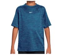 Nike - Kid's Dri-Fit Multi S/S Top LBR Heather - T-shirt - M - midnight navy / football blue / white