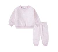 Nike - Ensemble Essential Fleece Crew molletonné à manches longues - Rose - 6 mois - Garçons/Filles