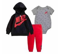 Nike Sportswear Set gris / rouge / noir, Taille 62-68