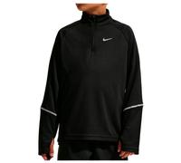 Nike - Kid's Miler Dri-FIT 1/2-Zip Top - T-shirt de running - XL - black / reflective silver