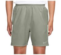 Nike - Kid's Miler Dri-FIT Training Shorts - Short - S - spruce fog / barely green / reflective silver
