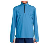 Nike - Kid's Multi Dri-Fit UV Long-Sleeve 1/2-Zip Top - T-shirt technique - L - blue beyond / reflective silver