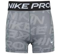 Nike - Kid's Pro 5 Dri-Fit Shorts - Short - S - smoke grey / black / white
