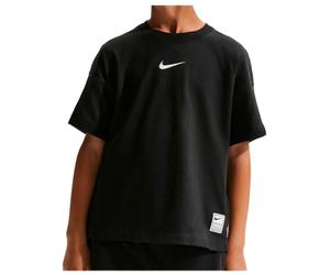 Nike - Kid's Pro Dri-FIT Short-Sleeve Training Top - T-shirt technique - S - black / white