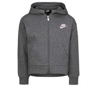 Nike Sweat zippé Club Fleece High-Low doublure polaire gris 4-5 ans Enfants