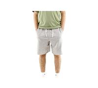 Nike Knee Length Short M NK Club Alumni Hbr Ft Short, DK Grey Heather/White/White, DX0502-063, 2XL