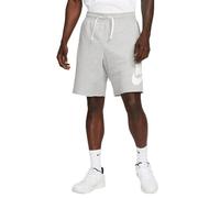 Nike Knee Length Short M NK Club Alumni Hbr Ft Short, DK Grey Heather/White/White, DX0502-063, M