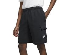 Nike Knee Length Short M NSW Club BB Cargo Short, Black/Black/White, CZ9956-010, S