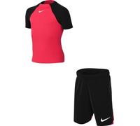 Nike Knit Soccer Training Kit Lk Nk Df Acdpr Trn Kit K, Bright Crimson/University Red/White, DH9484-635, S