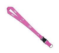 NIKE Lanyard Pink Lanière Rose Hyper, Blanc, F/S Mixte Adulte