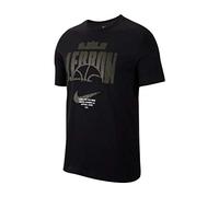 Nike LBJ M NK Dry Tee Ball Tricot Homme, Noir, Noir, S