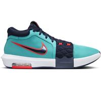 Chaussure de basket LeBron Witness VIII Dusty Cactus/Obsidian/Blanc/Bright Crimson 41