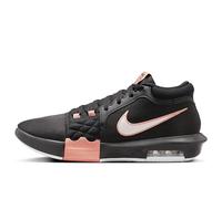 Nike Lebron Witness VIII Chaussures de basket-ball (HQ2139-001, Noir/Abricot Agate/Blanc), Agate abricot blanc noir 001, 10
