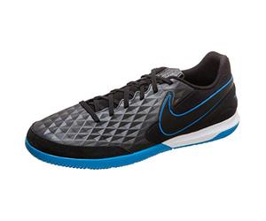 Nike Legend 8 Academy, Chaussures Multisport Intérieur Homme, Multicolore (Black/Black-Blue Hero 004), 44.5 EU
