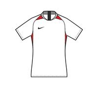 Nike Legend Jersey S/S Maillot Mixte Enfant, Blanc/University Red/Noir/Noir, XL