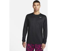 Nike Legend Long Sleeve T-Shirt Mens Noir/Argent L Male