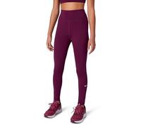 Nike Legging DF One pour Fille, Bordeaux/Blanc, 152/158 cm