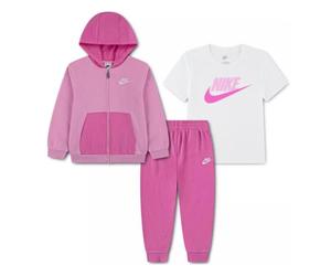NIKE Lifestyle Ensemble sweat à capuche et t-shirt pour enfants Playful Pink 2/3 ans