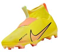 Nike Little/Big Kids' Multi-Ground Soccer Cleats Jr. Zoom Mercurial Superfly 9 Academy FG/MG, Yellow Strike/Sunset Glow-Volt Ice, DJ5623-780, 36.5 EU (4.5Y US)