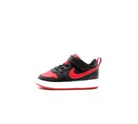 Nike Little Kids' Shoe Court Borough Low 2, Black/University Red-White, BQ5451-007, 30 EU (12.5C US)