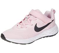 Nike Little Kids' Shoes Revolution 6, Pink Foam/Black, DD1095-608, 27.5 EU (10.5C US)