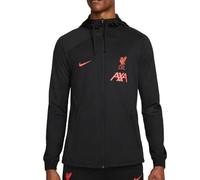 Nike Liverpool FC Strike Veste à Capuche, Black/Siren Red, L Homme