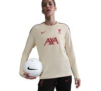 Haut de foot en maille à col ras-du-cou Nike Dri-FIT Liverpool FC Strike Special Edition pour femme Coconut Milk/Coconut Milk/Noir/Gym Red L (FR 46-48)