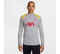 3e haut d'entraînement de foot Nike Dri-FIT Liverpool FC Strike pour homme Light Smoke Grey/Chrome Yellow/Global Red XL