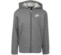 Nike Sportswear Veste de survêtement 'Club' gris chiné / blanc, Taille 98-104