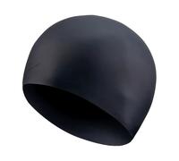 Nike Bonnet de natation Long Hair Silicone C – Cheveux longs, unisexe – Noir Taille Unique