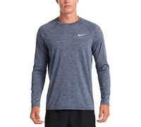 Nike Long Sleeve Hydrogua T-Shirt à Manches Longues Homme, Bleu Marine (Midnight Navy), XS