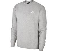 Nike Long Sleeve Top M NSW Club CRW Ft, DK Grey Heather/White, BV2666-063, M