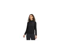 Nike Long Sleeve Top W NK Swift Elmnt DF UV Hz Top, Black/Reflective Silv, FB4316-010, XL