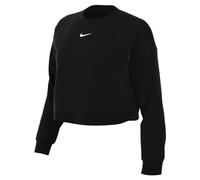 Nike Long Sleeve Top W NSW Phnx FLC OOS Crew, Black/Sail, DQ5761-010, XS-T