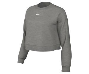 Nike Long Sleeve Top W NSW Phnx FLC OOS Crew, DK Grey Heather/Sail, DQ5761-063, L