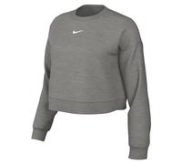Nike Long Sleeve Top W NSW Phnx FLC OOS Crew, DK Grey Heather/Sail, DQ5761-063, XS
