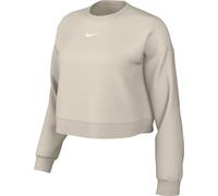 Nike Long Sleeve Top W NSW Phnx FLC OOS Crew, Lt Orewood BRN/Sail, DQ5761-104, 2XL