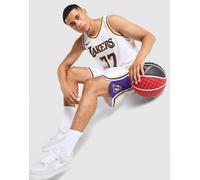 Nike Los Angeles Lakers Association Edition Swingman Men's Nike NBA Shorts - Blanc L