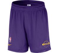 Nike Los Angeles Lakers Openhole Short Shorts M Violet