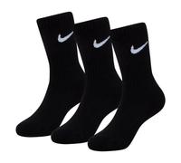 Nike Lot composé de 3 Paires de Chaussettes Socks, Blanc/Noir, Taille Unique Mixte