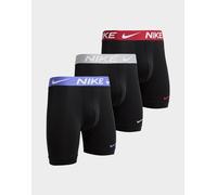 Boxer Nike Brief Long noir rouge gris (3 unités) - M