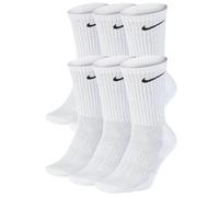 Nike Mixte Nk V Cush Crew - 3p Value Chaussettes, Gris/ Noir/ Blanc, M/ 38-42 EU
