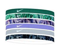 Nike Lot de 6 bandeaux/bandes en silicone imprimées pour maintenir la bande en place - Unisexe (6PK-PRINTED-5)