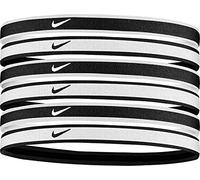 Nike Bandeaux Swoosh Sport 2.0 fins blanc/noir 6 unités