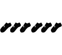 Nike Lot de 6 paires de chaussettes de sport Everyday Essential - Couleur : blanc, Noir , 44-48
