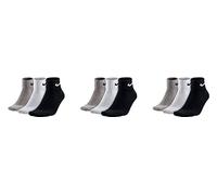 Nike Lot de 9 paires de chaussettes montantes pour homme et femme - Code couleur +, multicolore, 42-46