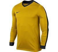Nike LS Striker IV JSY T-Shirt pour Homme L Multicolore (University Gold/University Gold/Black)