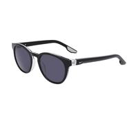Nike Unisex Nike NIKE ECLIPSE DAWN EV24046 010 Lunettes de soleil Acétate Noir Fumée Ronde Normale
