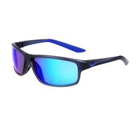 NIKE Lunettes de soleil RABID 22 M N IU8094X - Écran performance, Verre 62 mm, MATTE DARK GREY/BLUE MIRROR